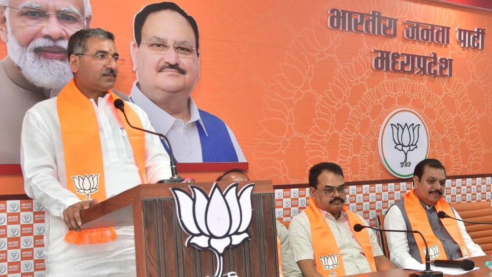 भाजपा के प्रदेश संगठन महामंत्री हितानंद जी ने भोपाल जिले की बैठक को संबोधित किया