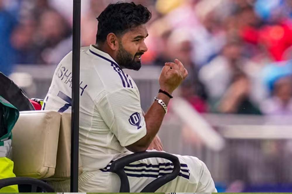 ऋषभ पंत पांचवें टेस्ट से बाहर, BCCI ने नए खिलाड़ी की टीम में शामिल होने की जानकारी दी