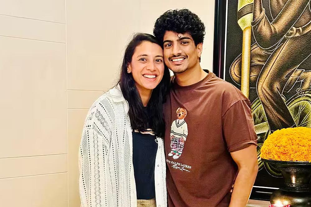 इंदौर की बहू बनेंगी टीम इंडिया की स्टार स्मृति मंधाना, दिल हार बैठीं फिल्म डायरेक्टर पलाश मुछाल पर